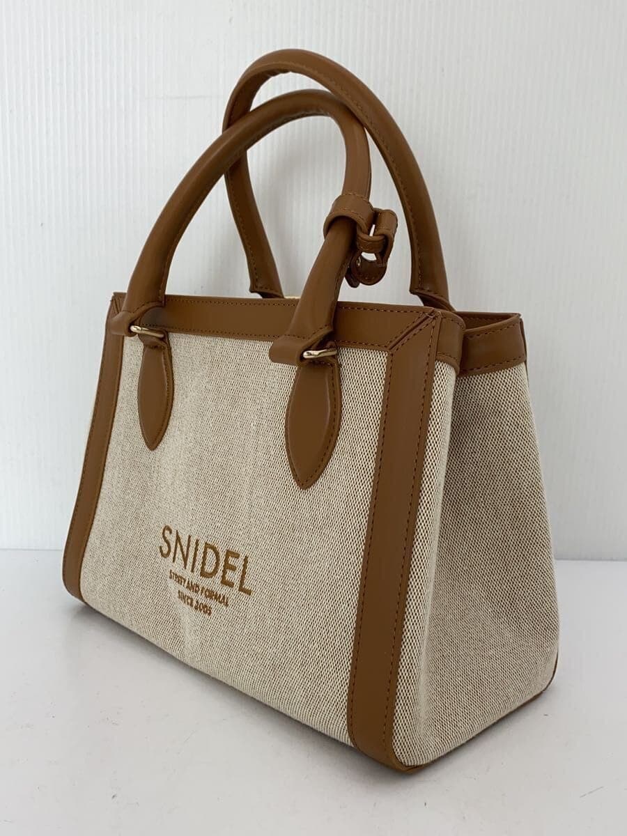 SNIDEL Canvas Logo Bag Cotton SWGB252629 2