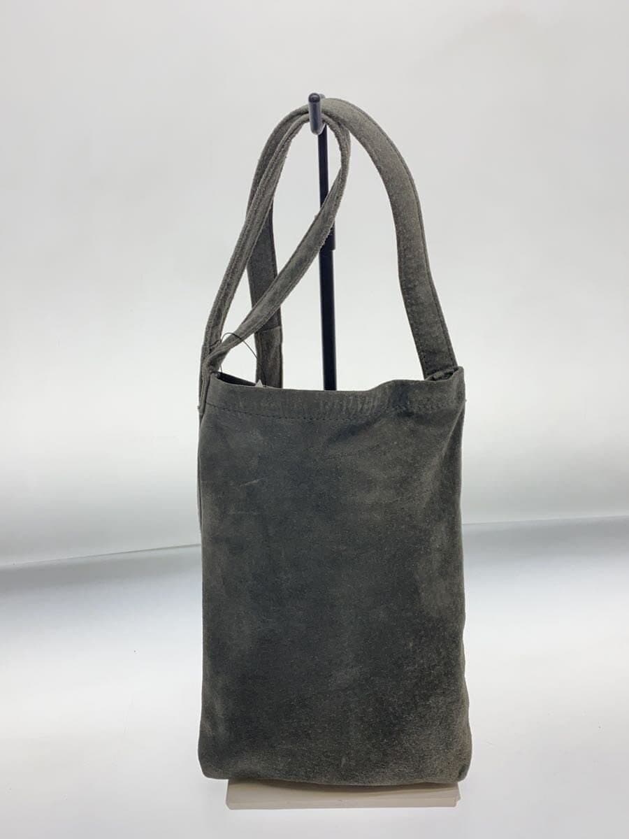 Hender Scheme Shoulder Bag Suede GRY Plain 3
