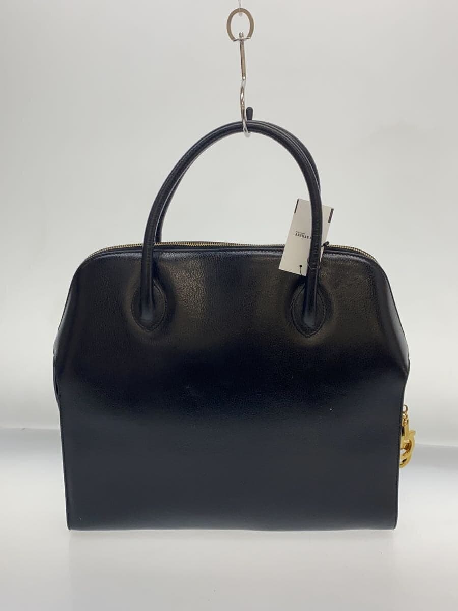Salvatore Ferragamo handbag -- BLK solid color 3