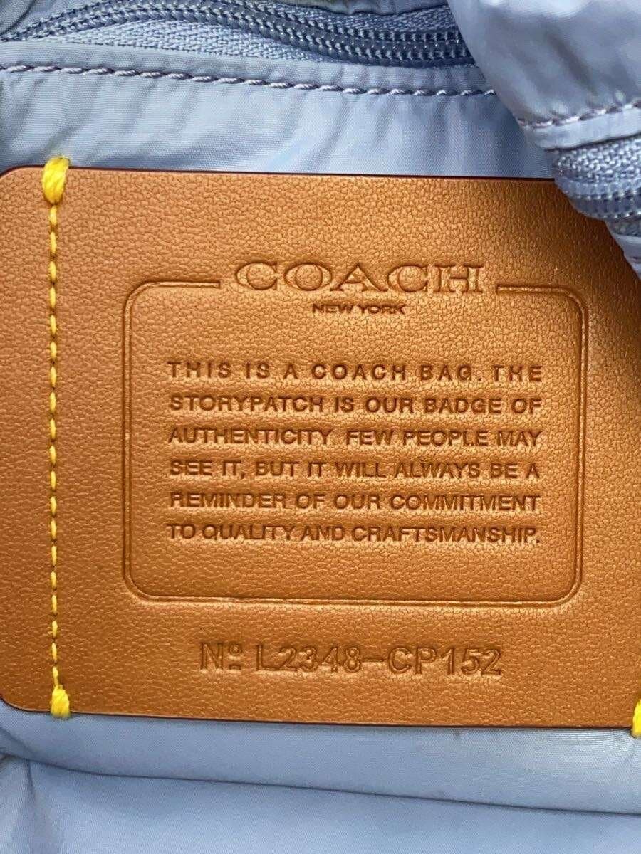 COACH tote bag -- BLU plain L2348-CP152 5