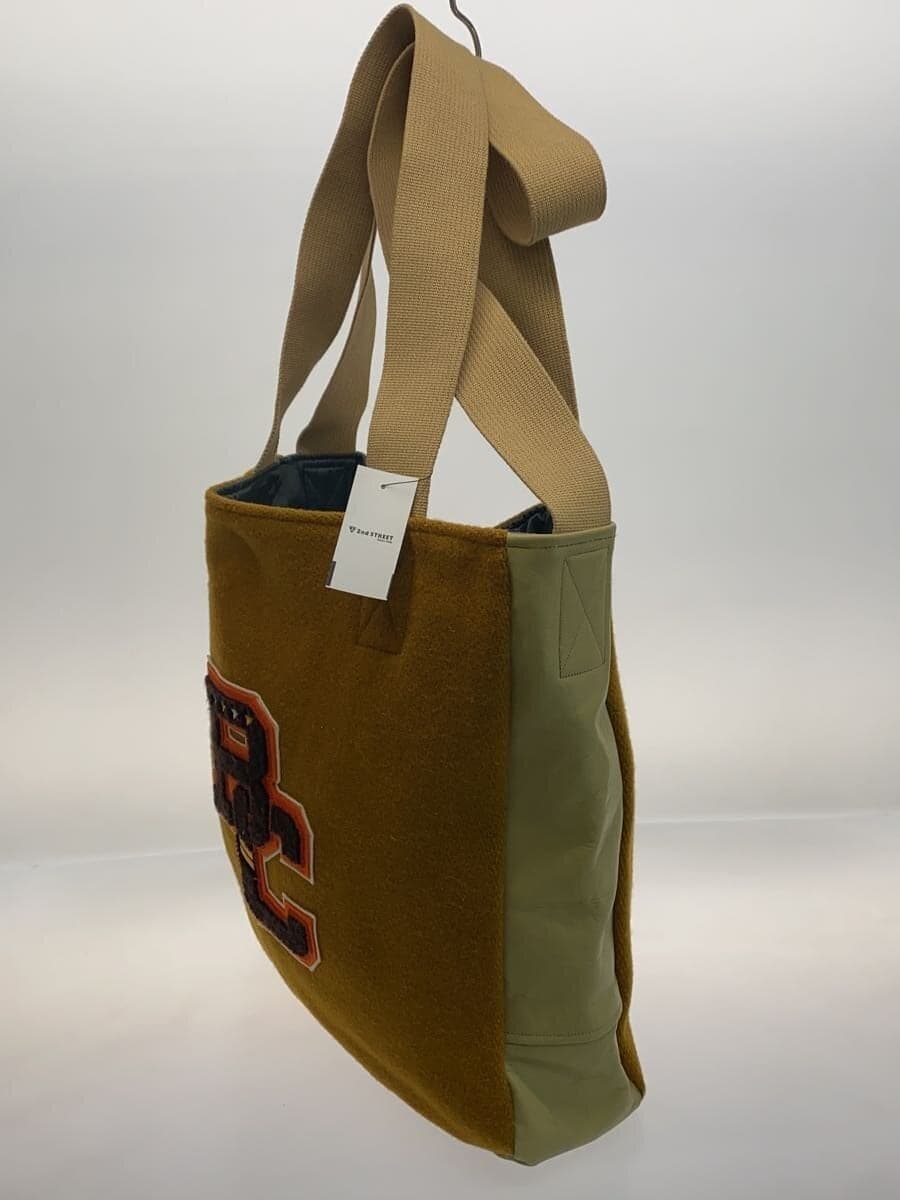 Whitesville Tote Bag Wool CML Solid WV02752 2