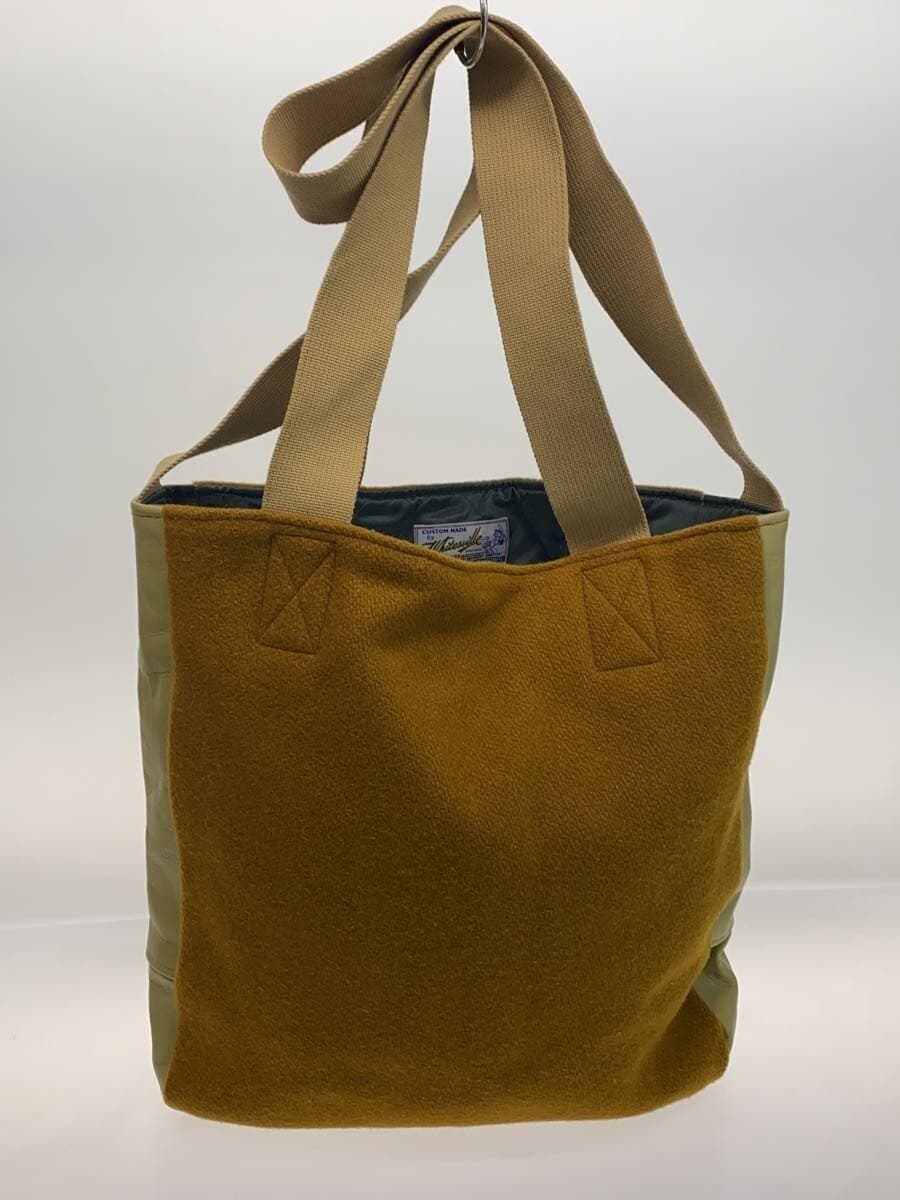 Whitesville Tote Bag Wool CML Solid WV02752 3