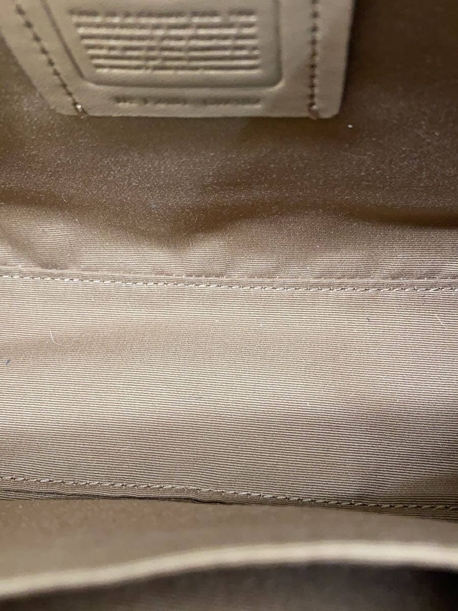 COACH Shoulder Bag Leather Beige Plain F2481-CW492 6