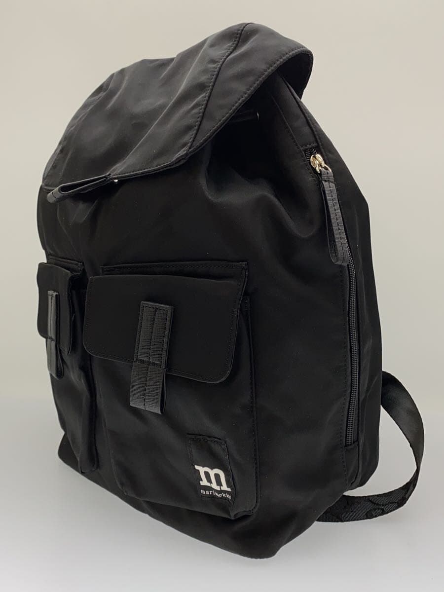 marimekko Backpack BLK Solid 091923 521972 2