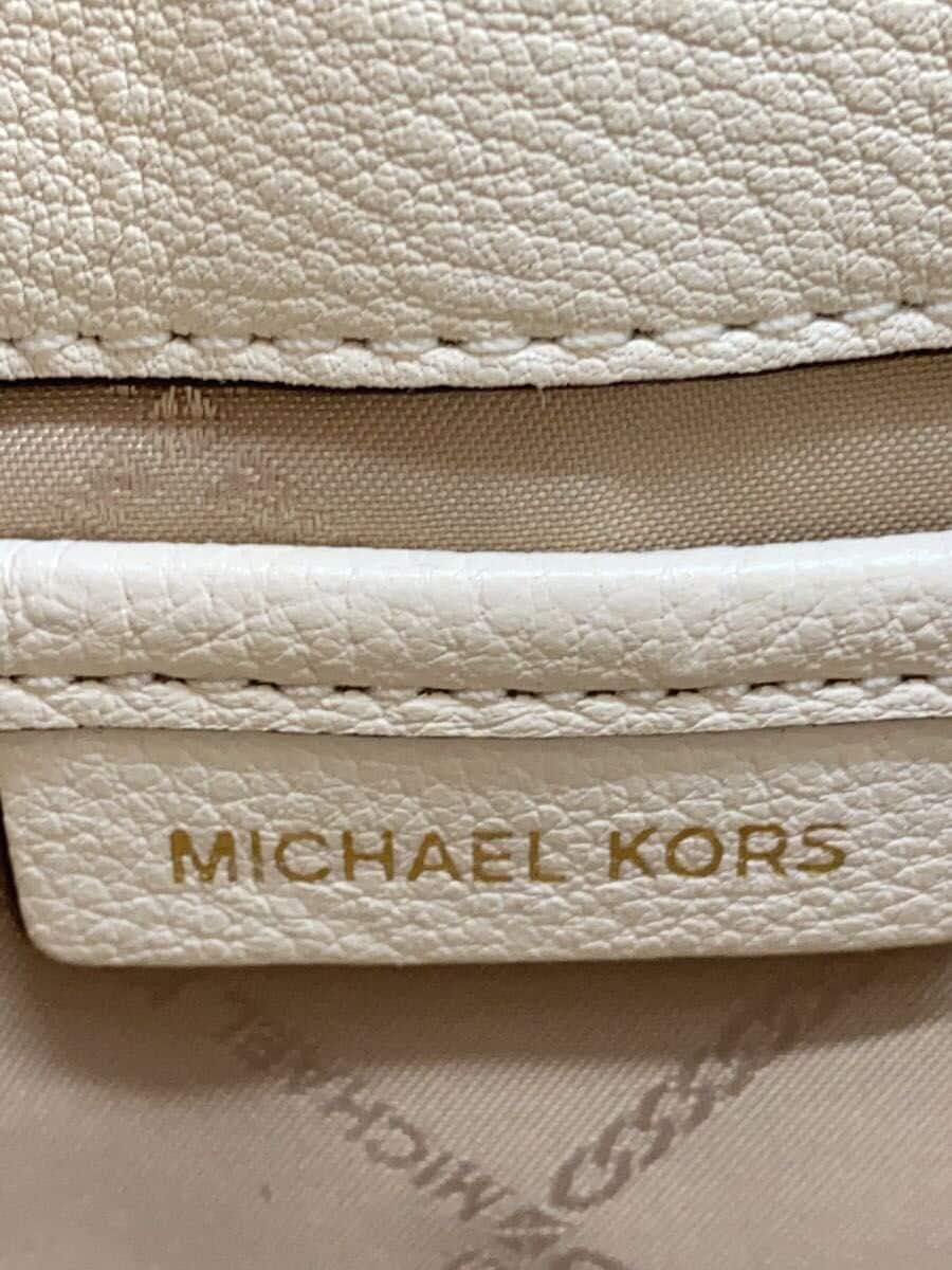 MICHAEL KORS Shoulder Bag WHT Solid 32T8TF5C0L 5