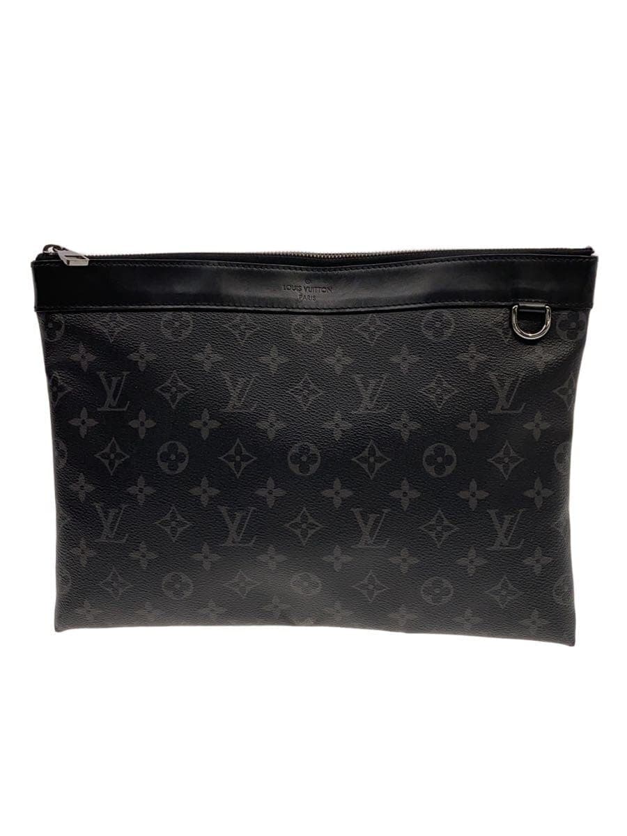 LOUIS VUITTON Pochette Apollo Monogram Eclipse PVC BLK M62291