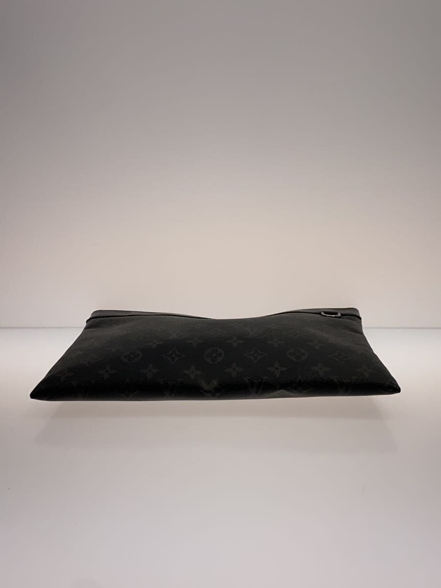 LOUIS VUITTON Pochette Apollo Monogram Eclipse PVC BLK M62291 4