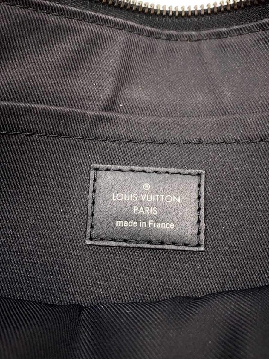 LOUIS VUITTON Pochette Apollo Monogram Eclipse PVC BLK M62291 5