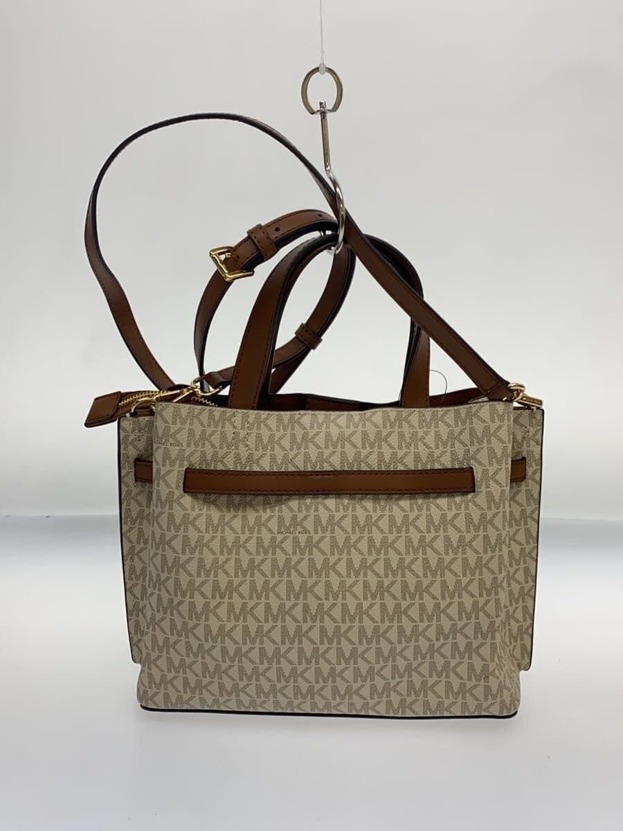 MICHAEL KORS Shoulder Bag -- WHT Allover Pattern 35H0GU5S1B 3