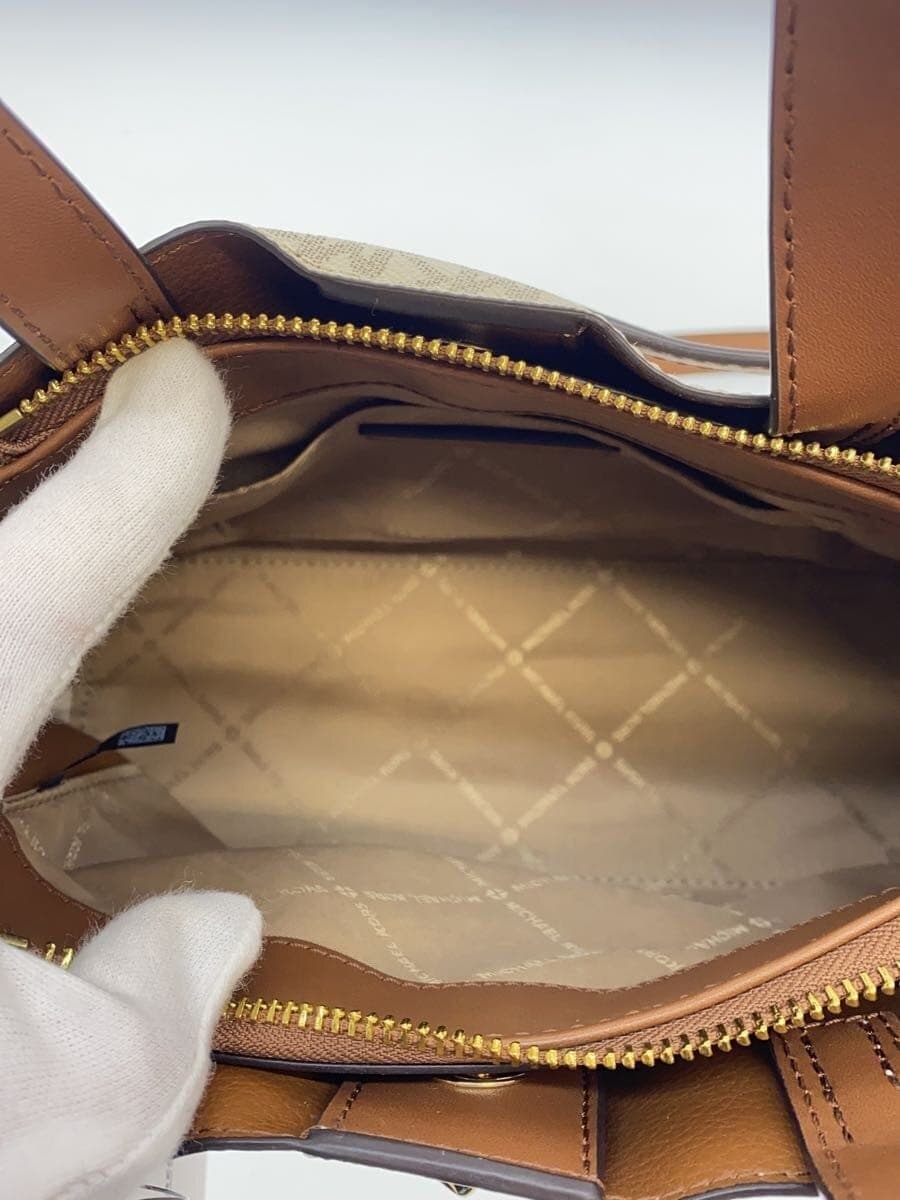 MICHAEL KORS Shoulder Bag -- WHT Allover Pattern 35H0GU5S1B 6