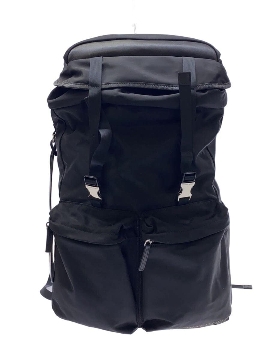 HUNTING WORLD x AOURE Backpack Backpack Nylon Black Hardware Minor With Scratches