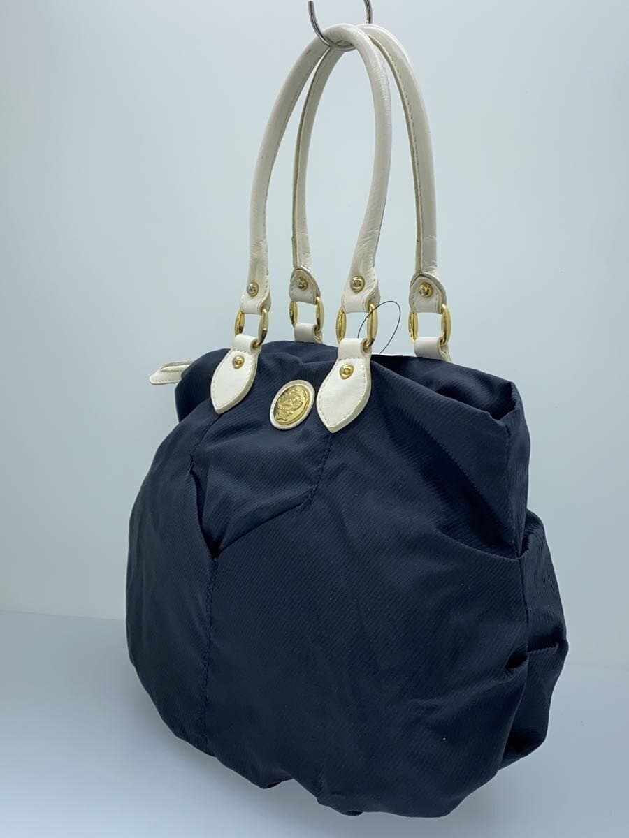 Orobianco Bag Navy Inside Stain Hardware Minor With Scratches 2