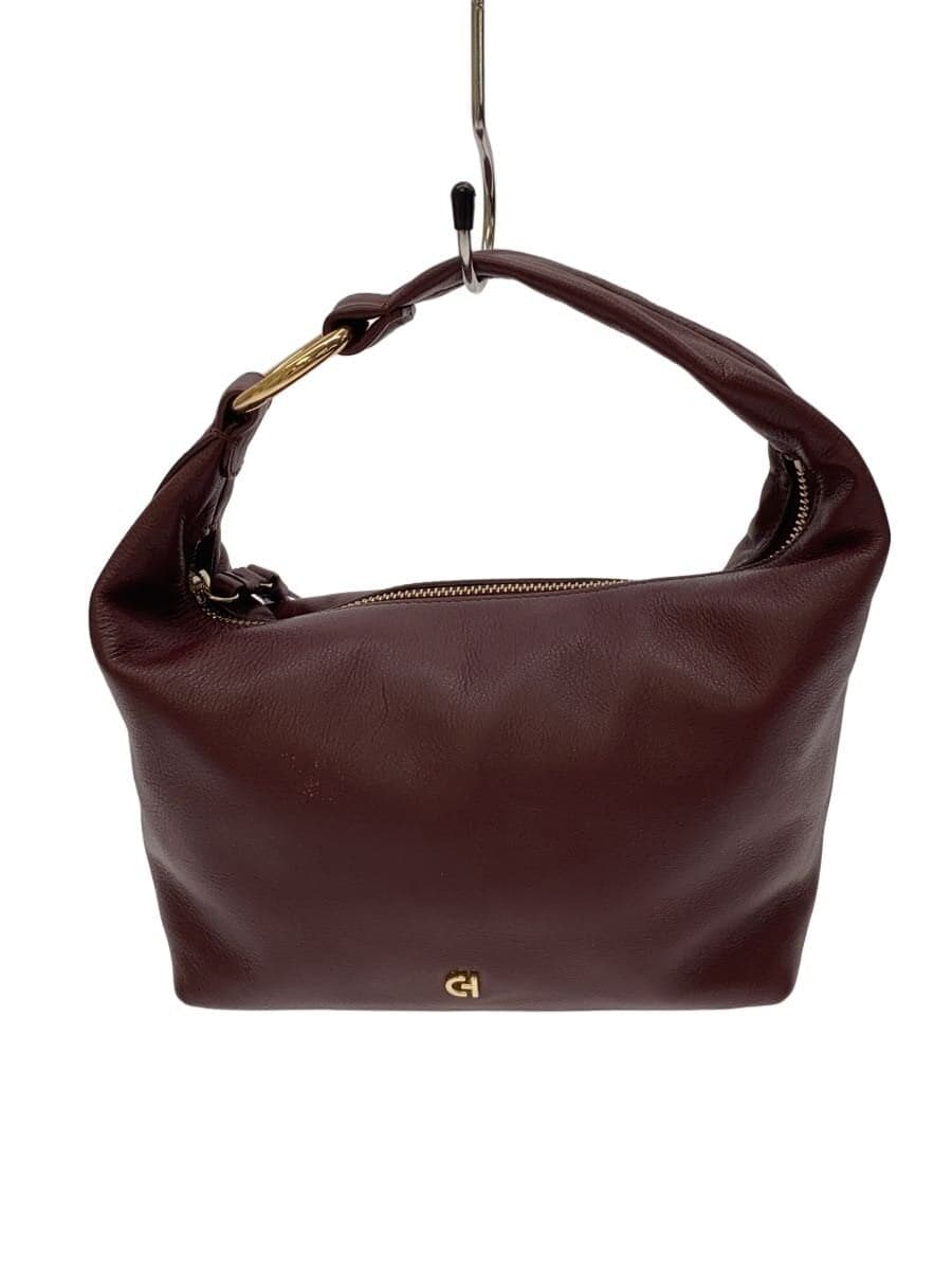 COLE HAAN Mini Hobo Handbag Leather BRD