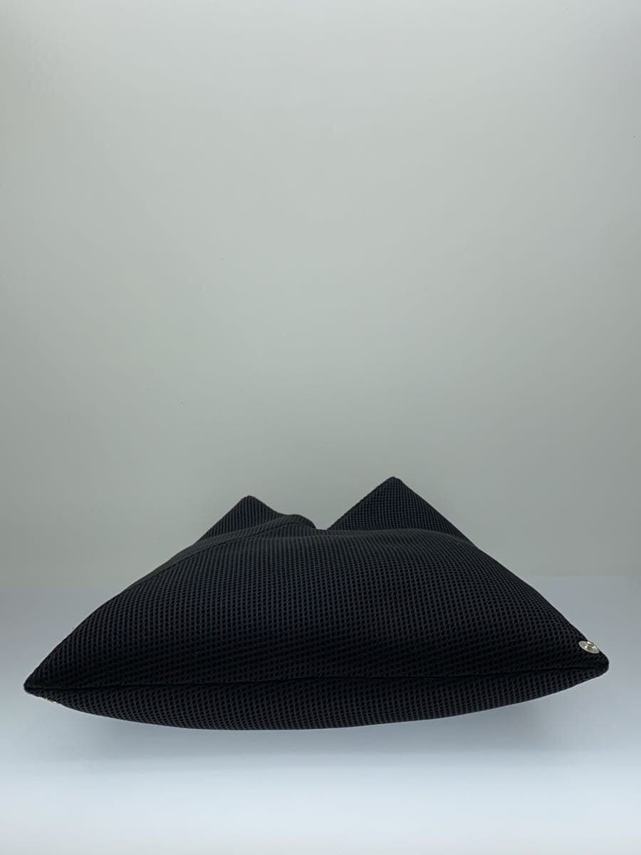 MM6 Triangle Japanese Mesh Tote Bag Polyester Black 4