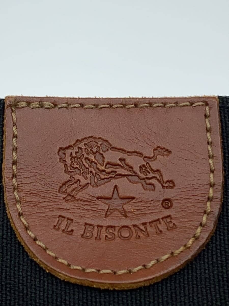 IL BISONTE Tote Bag Cotton BLK 5