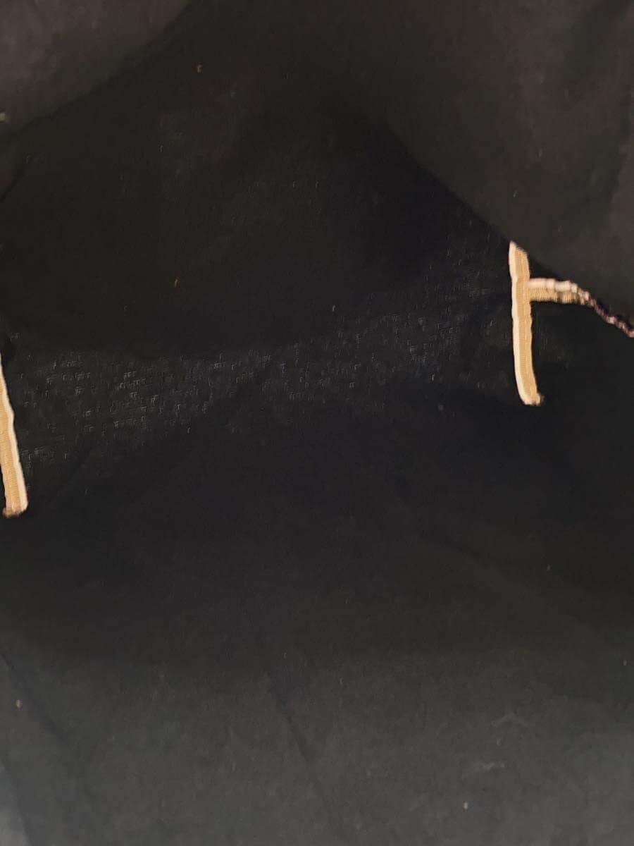 IL BISONTE Tote Bag Cotton BLK 6