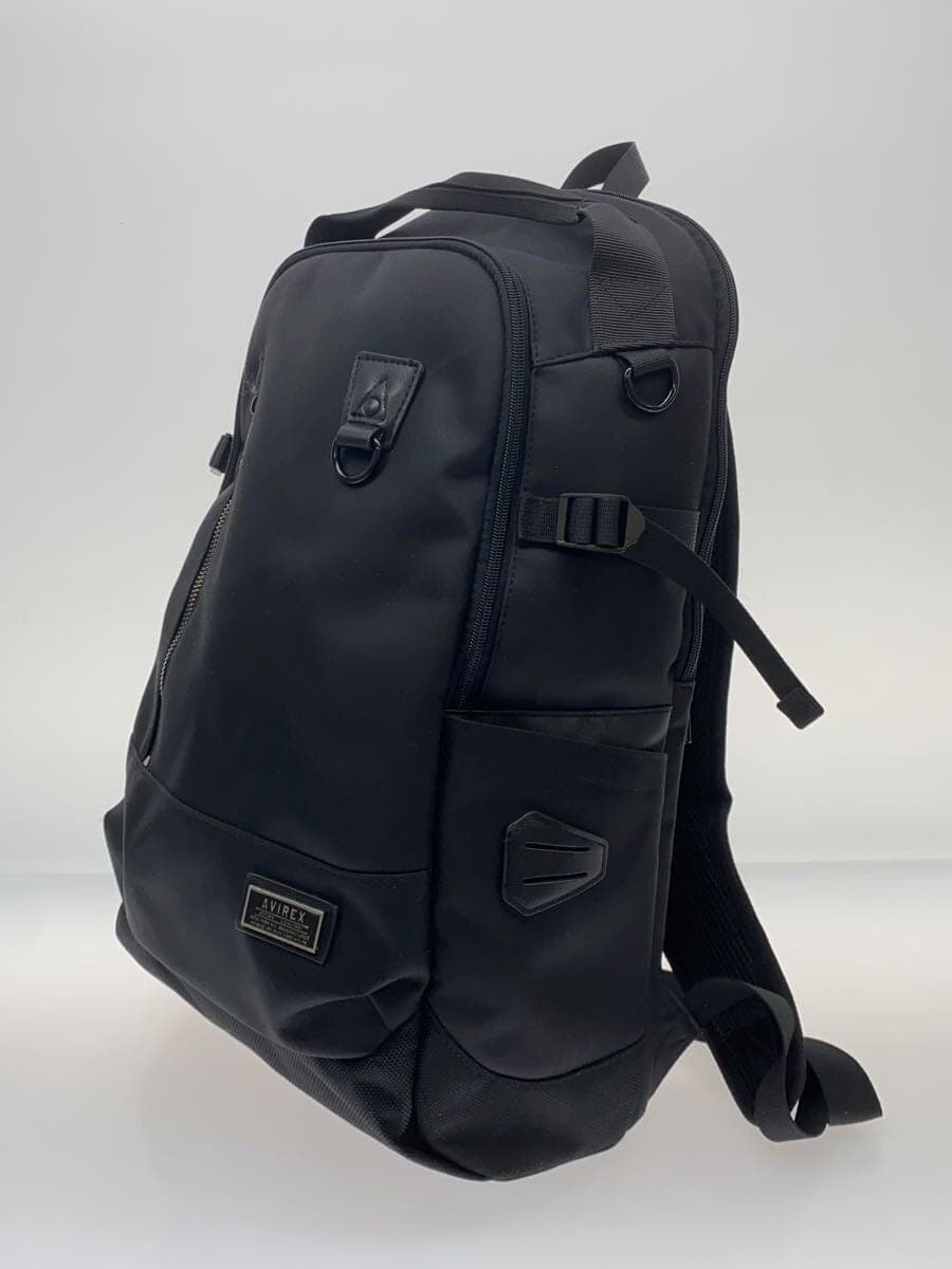AVIREX Solid Backpack -- BLK Solid Color 2