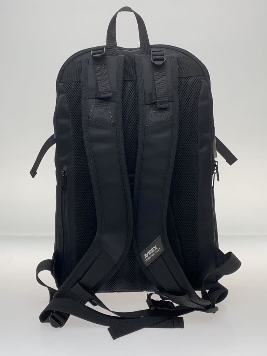 AVIREX Solid Backpack -- BLK Solid Color 3