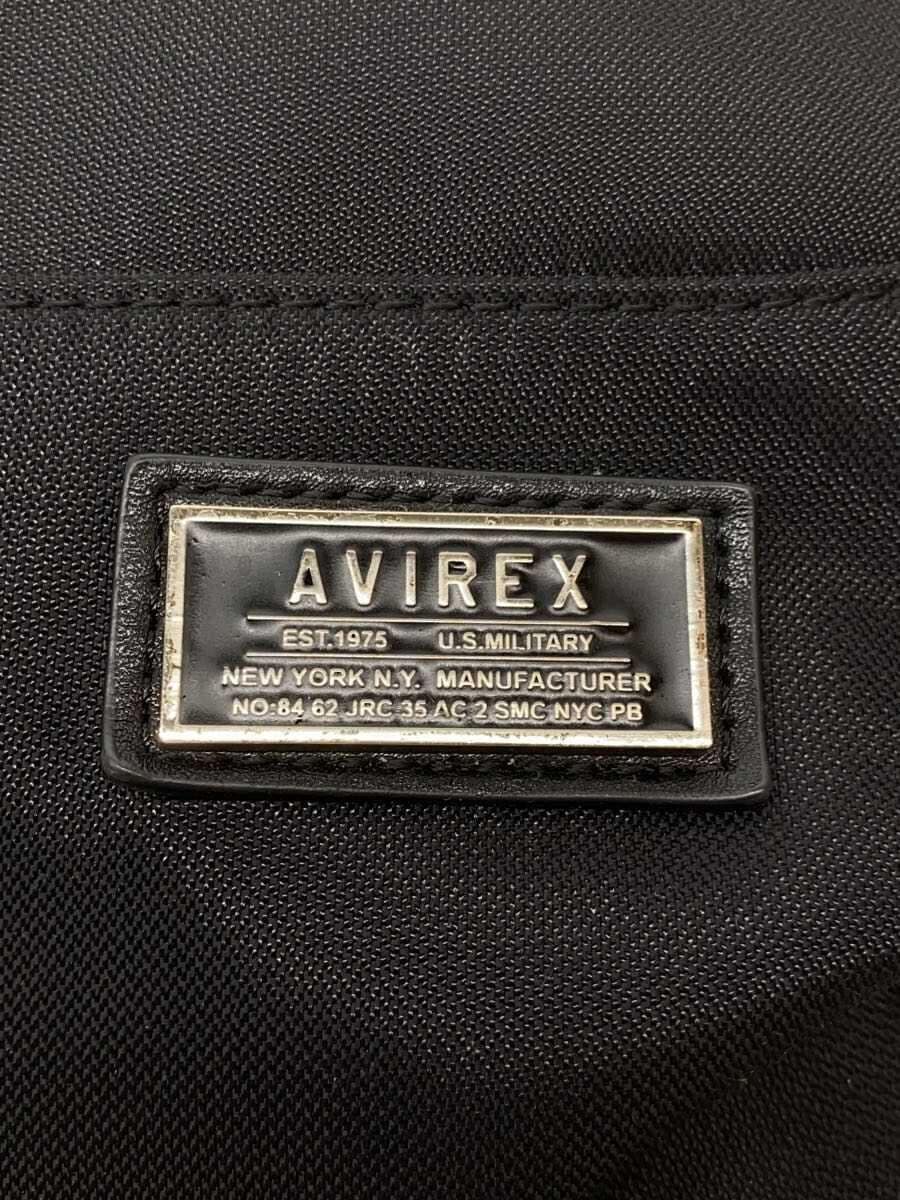 AVIREX Solid Backpack -- BLK Solid Color 5