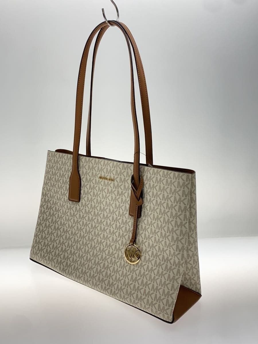 MICHAEL KORS tote bag PVC WHITE all-over pattern 30S5G9RT2B 2