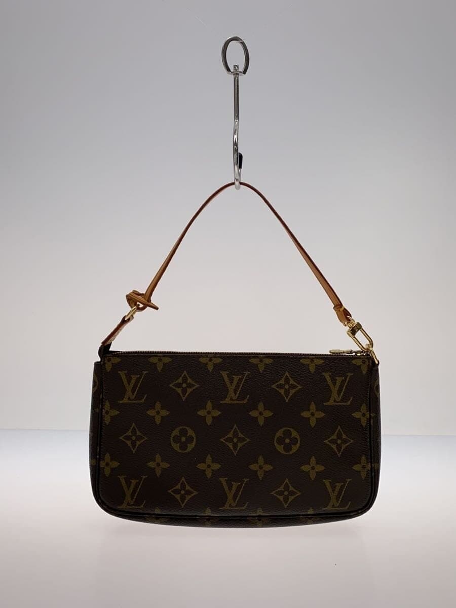 LOUIS VUITTON1)Pochette Accessoires_Monogram Canvas Brown 3