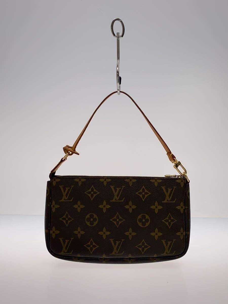 LOUIS VUITTON1)Pochette Accessoires_Monogram Canvas Brown 3