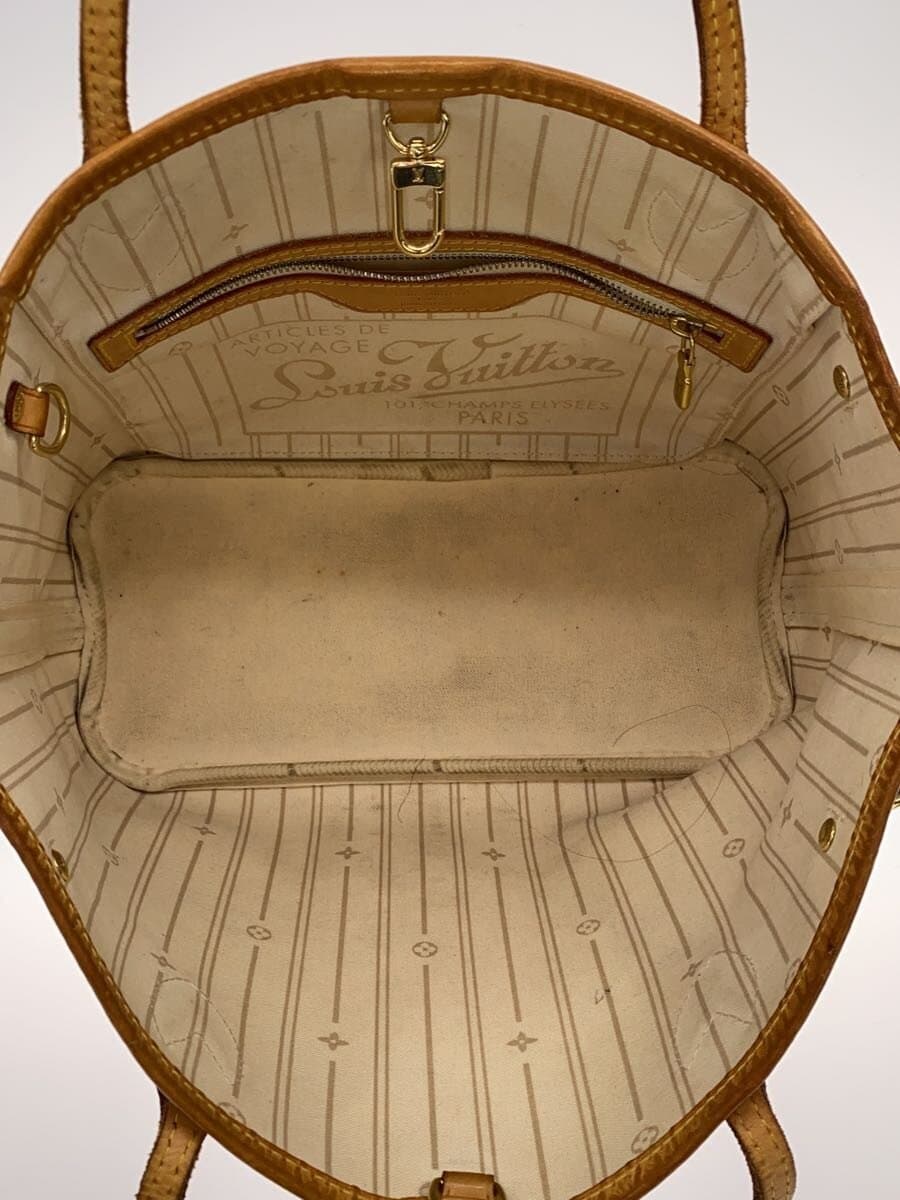 LOUIS VUITTON1)Neverfull PM_Damier Azur White Inside With Stain 6