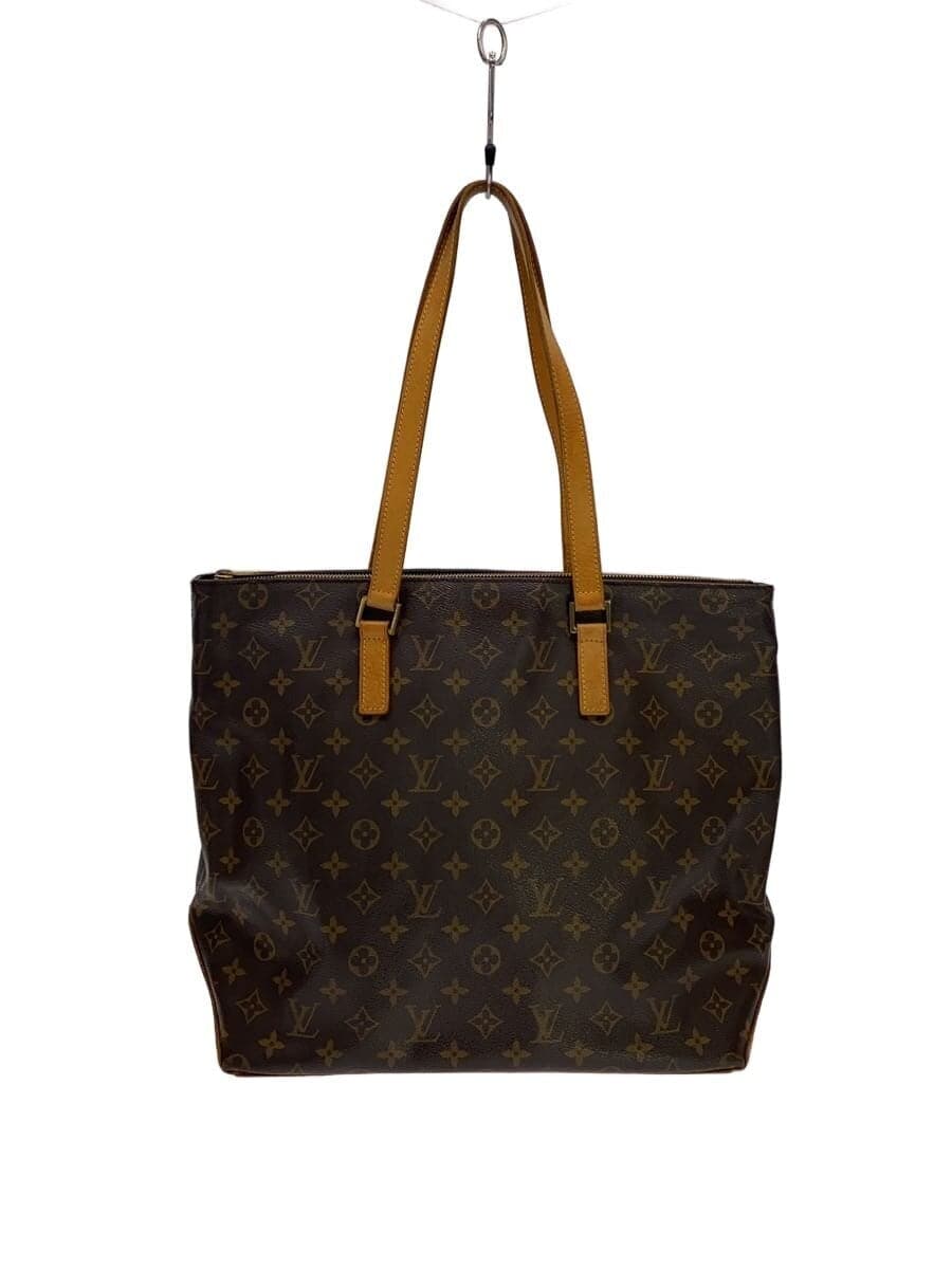 LOUIS VUITTON Cabas Mezzo _Monogram Canvas Brown