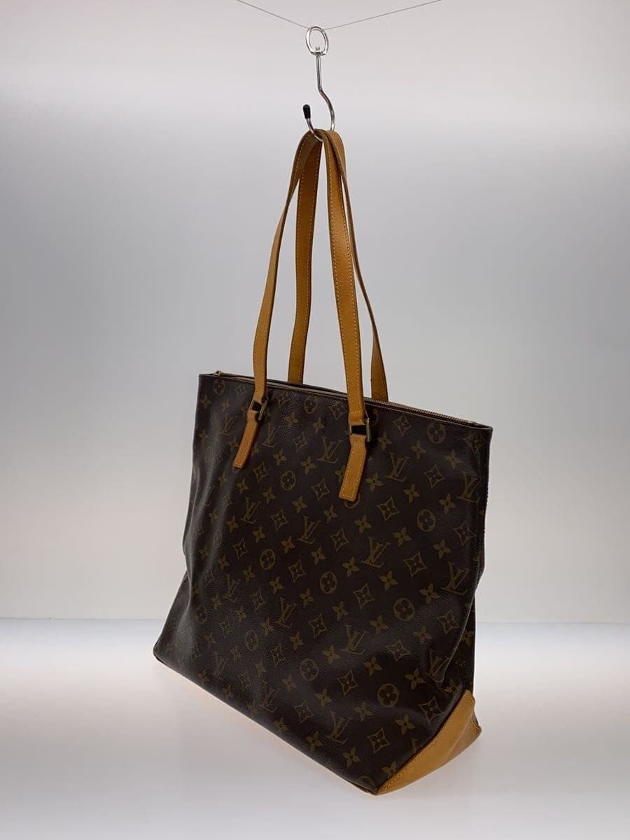 LOUIS VUITTON Cabas Mezzo _Monogram Canvas Brown 2