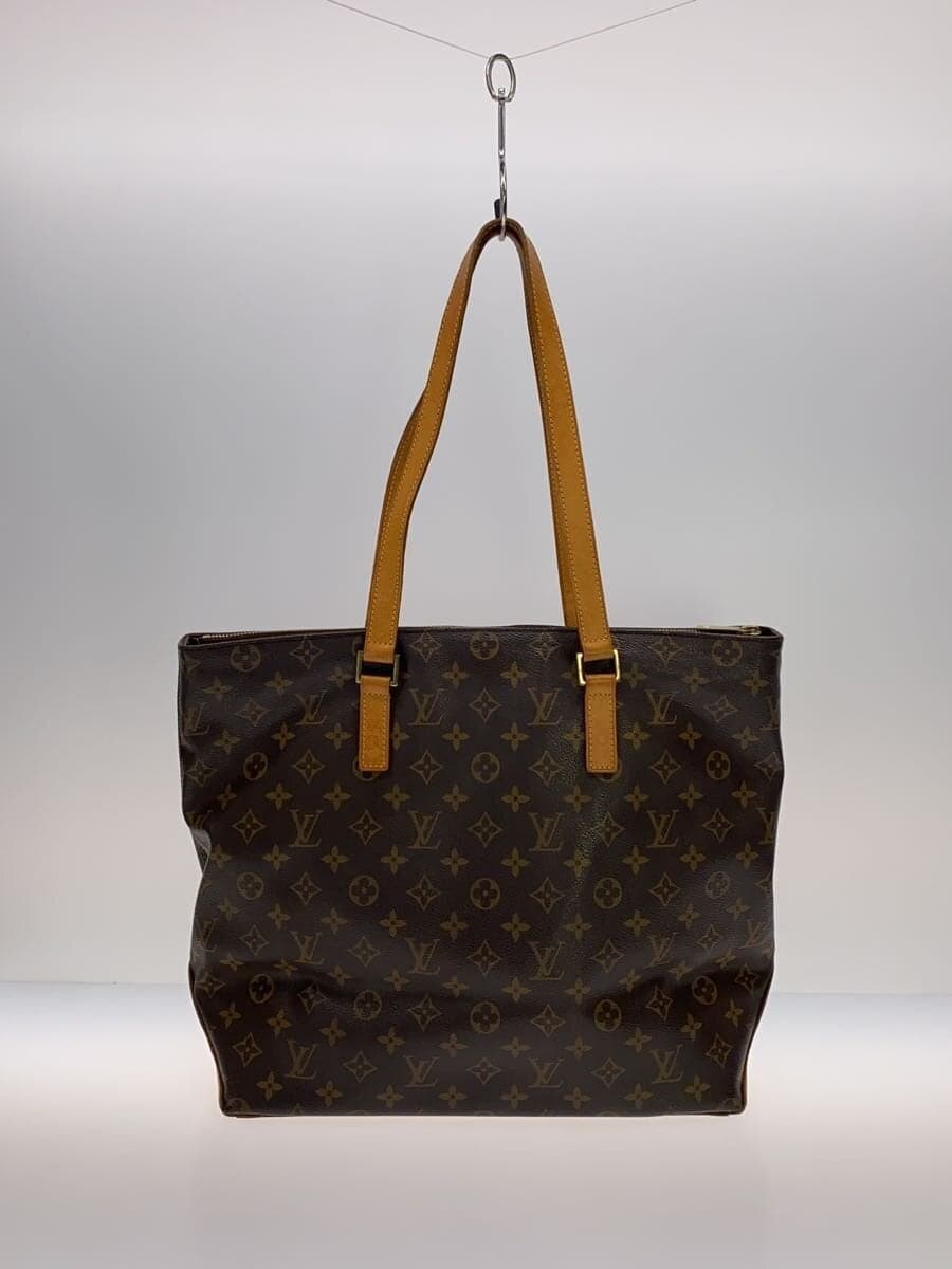 LOUIS VUITTON Cabas Mezzo _Monogram Canvas Brown 3