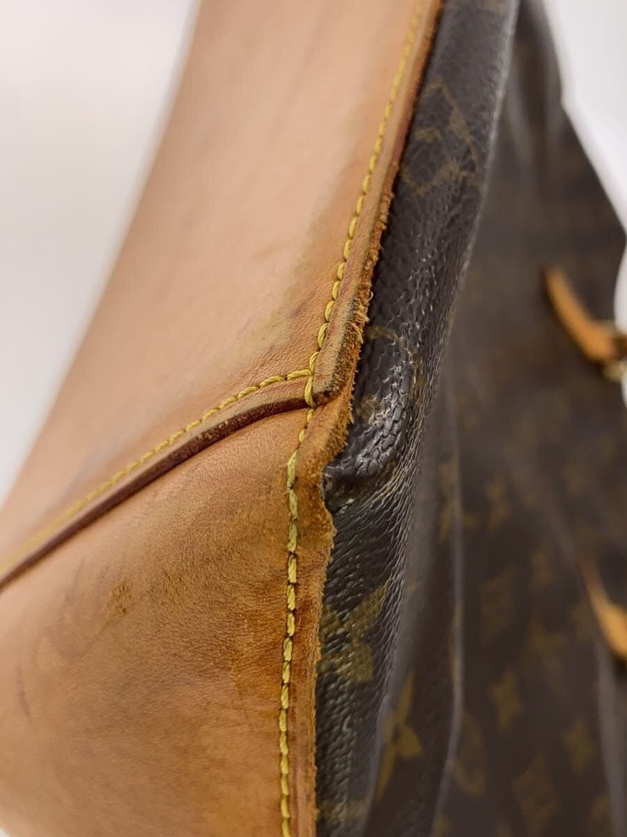 LOUIS VUITTON Cabas Mezzo _Monogram Canvas Brown 9