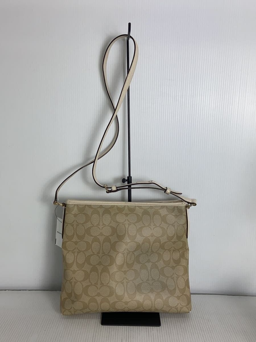 COACH Shoulder Bag Beige All Over Pattern F58297 3