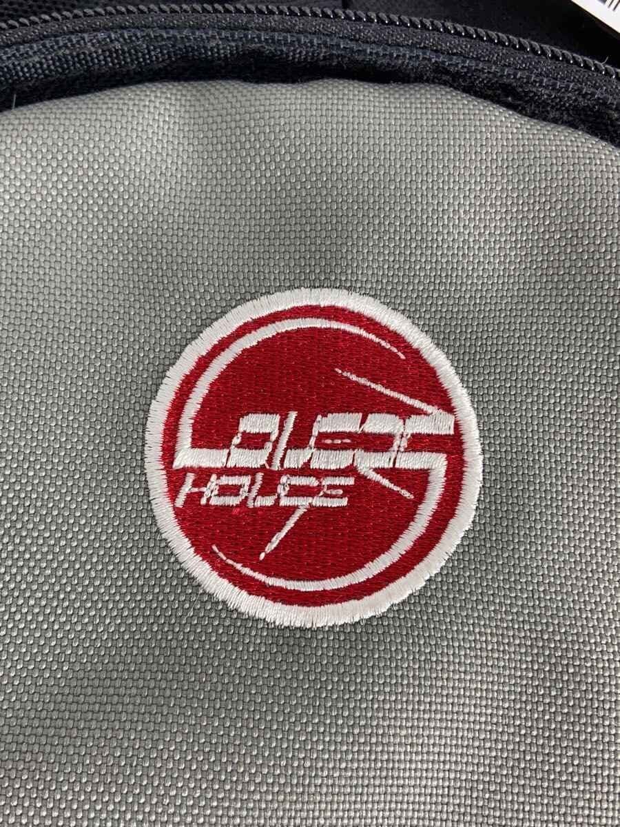 LOVERS HOUSE Backpack Nylon Gray Solid Handle With Stain 5