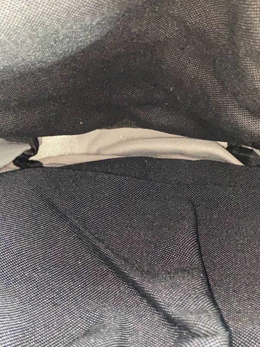 LOVERS HOUSE Backpack Nylon Gray Solid Handle With Stain 6