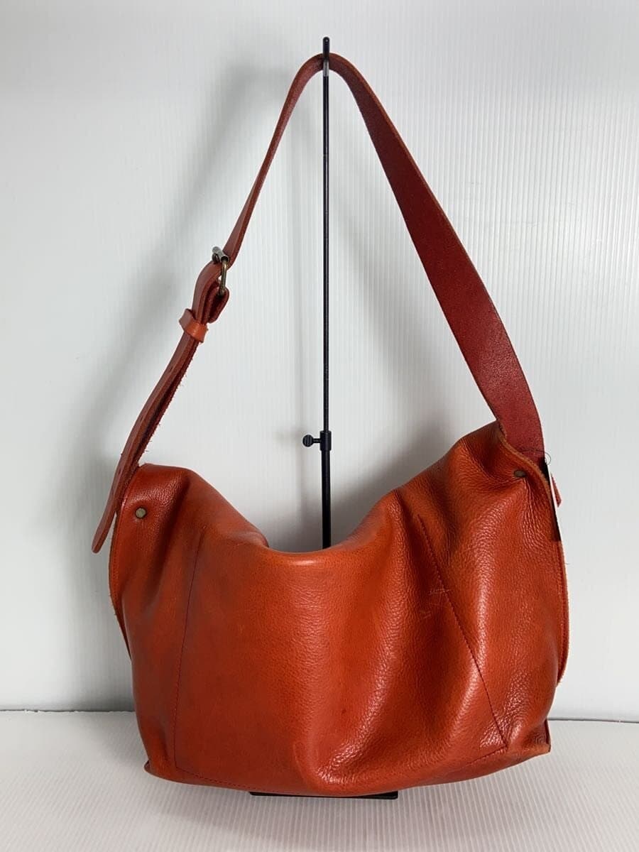 Other Brand Shoulder Bag Leather Orange 3