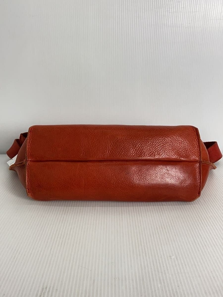 Other Brand Shoulder Bag Leather Orange 4