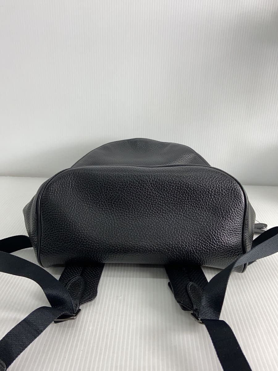 COACH Backpack Leather Black Solid f1921-f72510 Corner Scuff 4