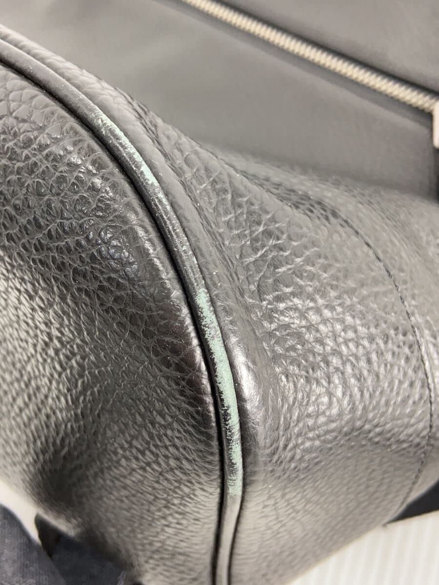 COACH Backpack Leather Black Solid f1921-f72510 Corner Scuff 8