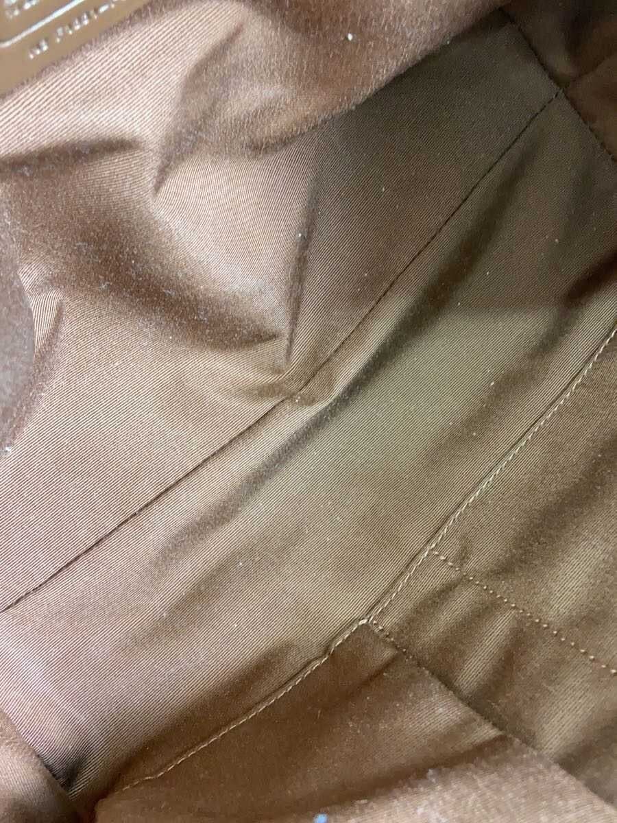 COACH Shoulder Bag Leather Brown Solid F35030 7