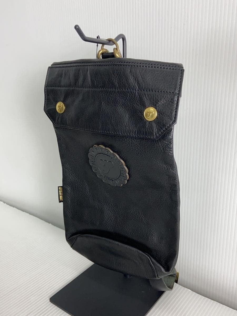 HYSTERIC GLAMOUR Backpack Leather Black 2