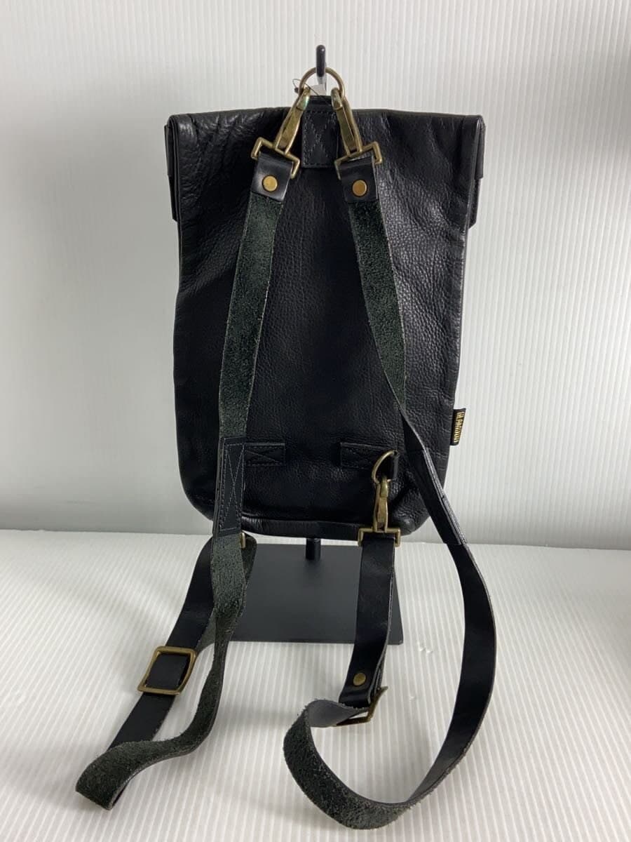 HYSTERIC GLAMOUR Backpack Leather Black 3