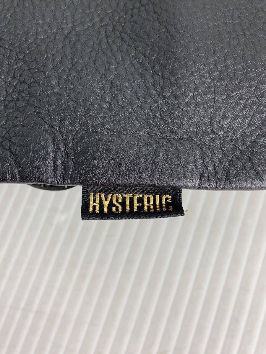 HYSTERIC GLAMOUR Backpack Leather Black 5