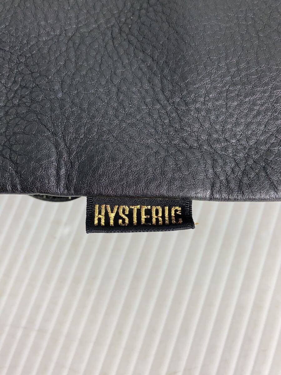 HYSTERIC GLAMOUR Backpack Leather Black 5