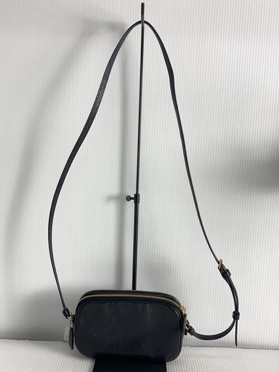 COACH Shoulder Bag Leather Black Solid Mini Jamie Camera Bag 3