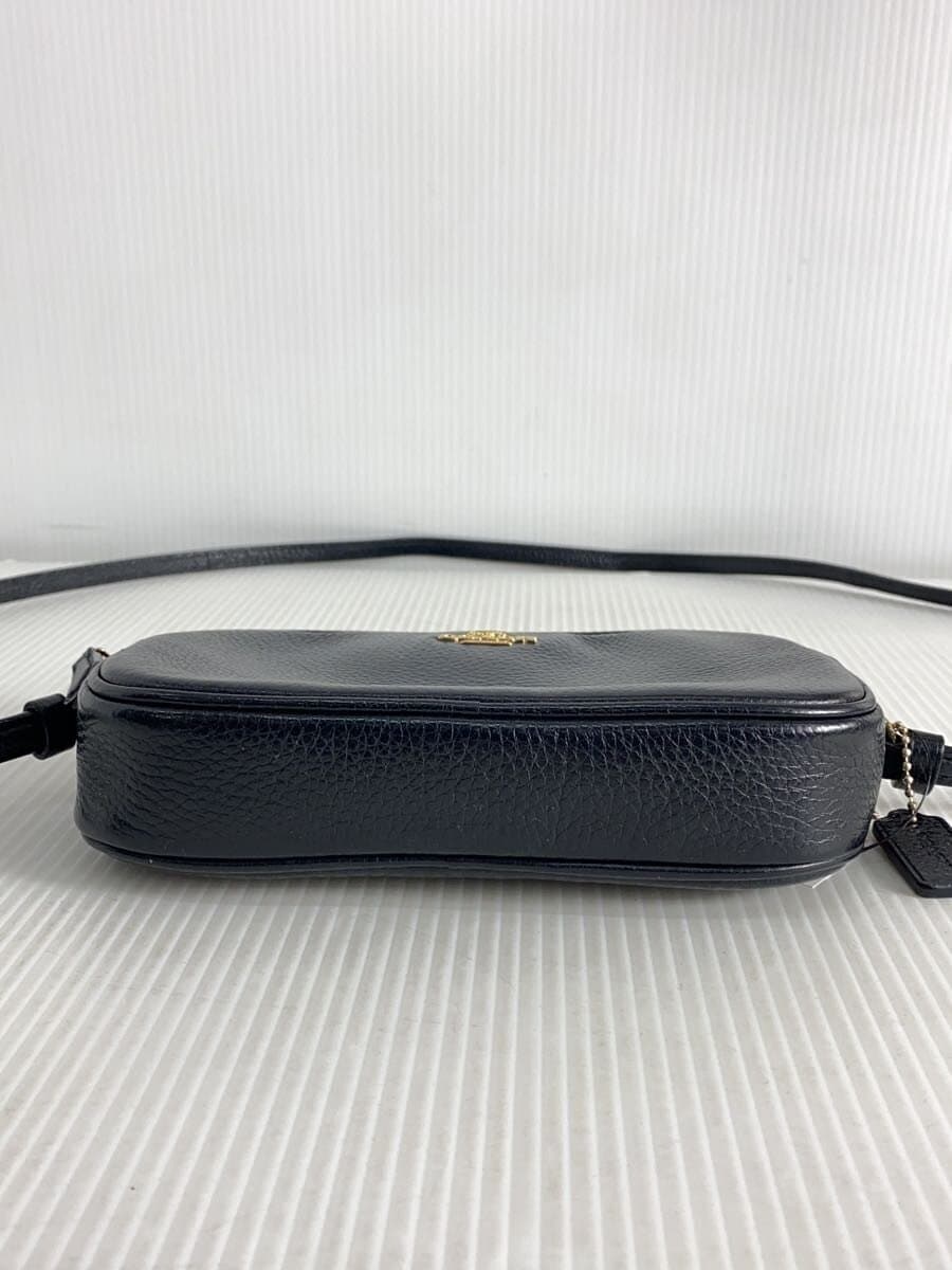 COACH Shoulder Bag Leather Black Solid Mini Jamie Camera Bag 4