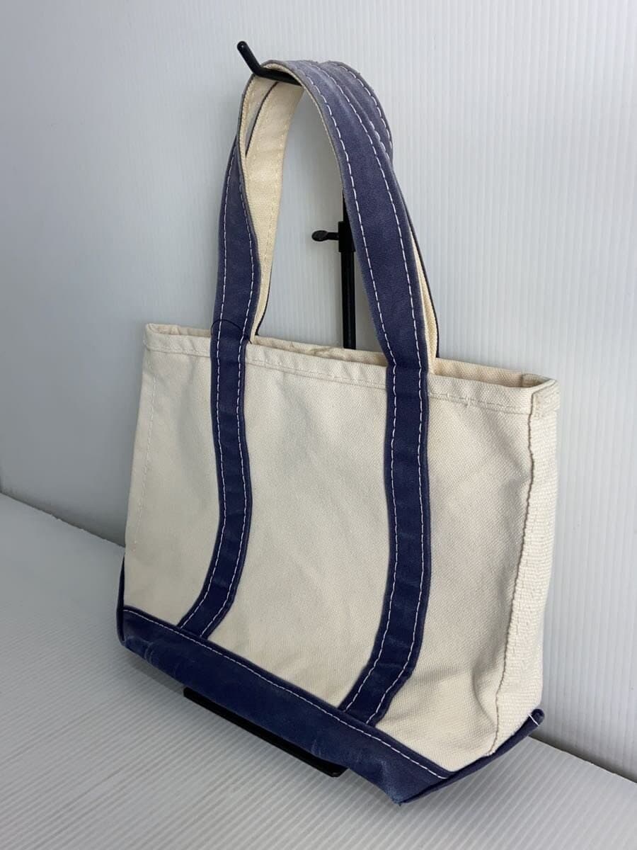 L.L.Bean Tote Bag Canvas White Solid 112635 90s～ Bean Tote 2