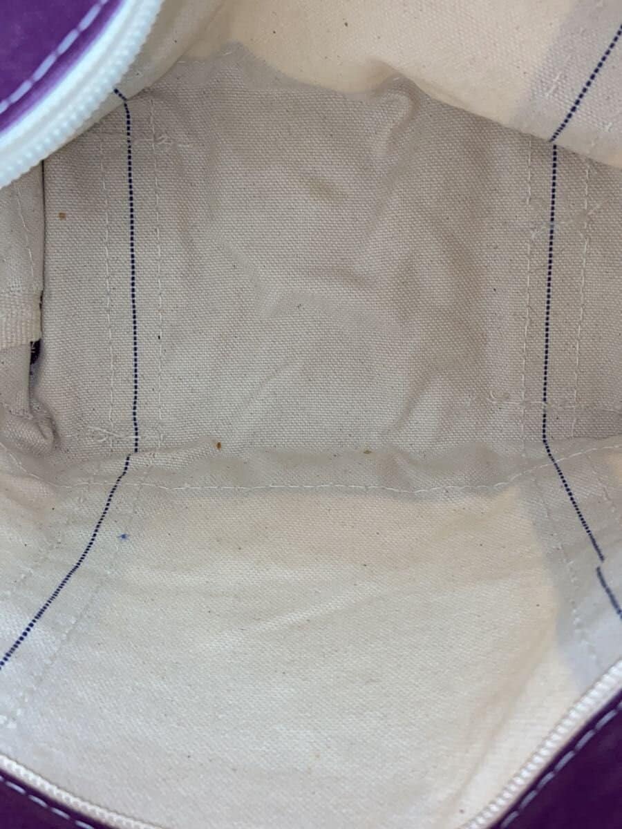 L.L.Bean Tote Bag Canvas White Solid 112643 90s Bean Tote 6