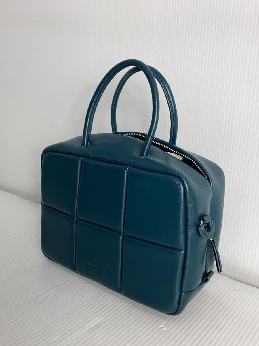 ADD CULUMN Shoulder Bag Green PUFF Boston 2