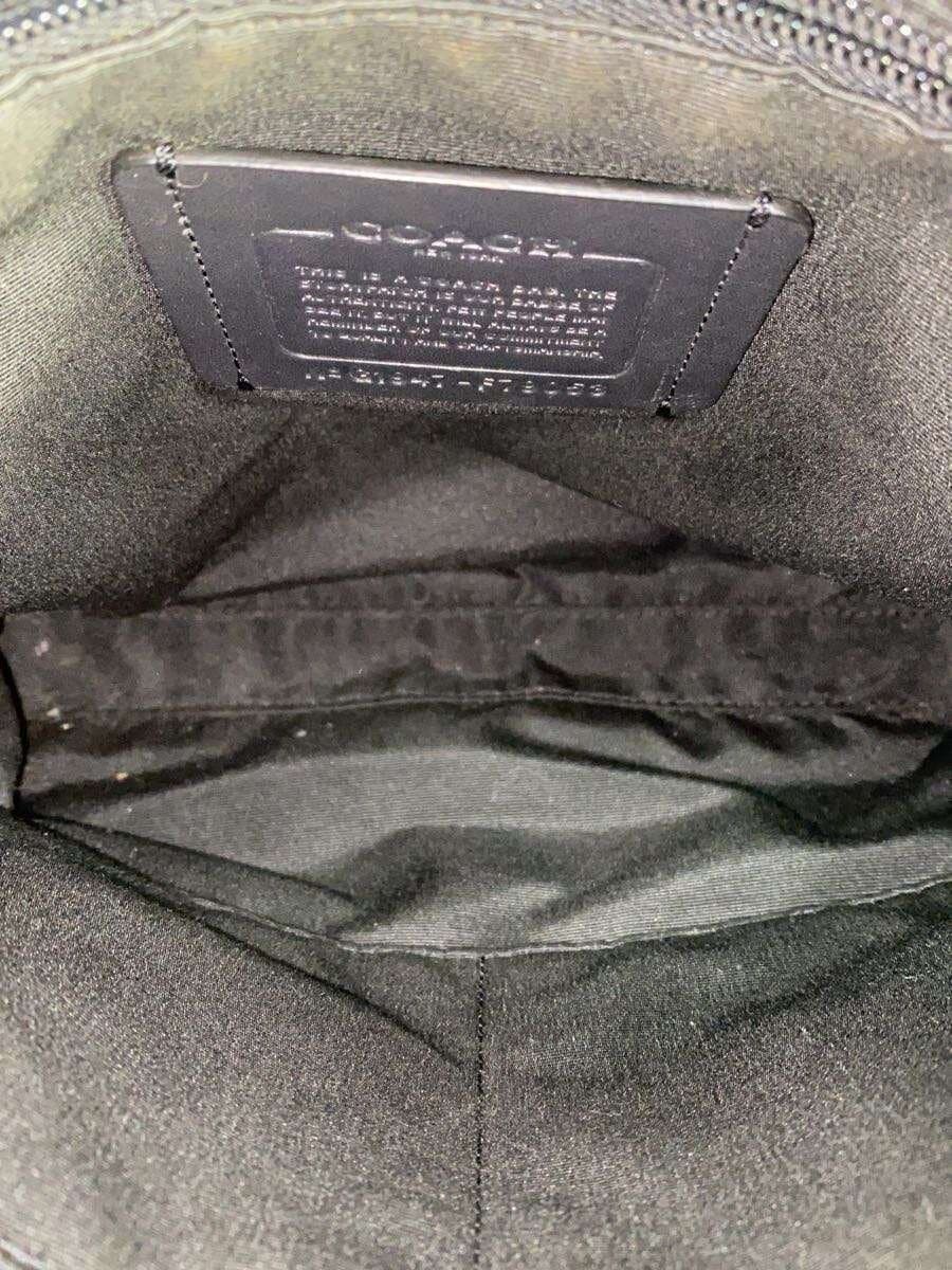 COACH shoulder bag Black All-over pattern F79053 Corner scuffs present 6