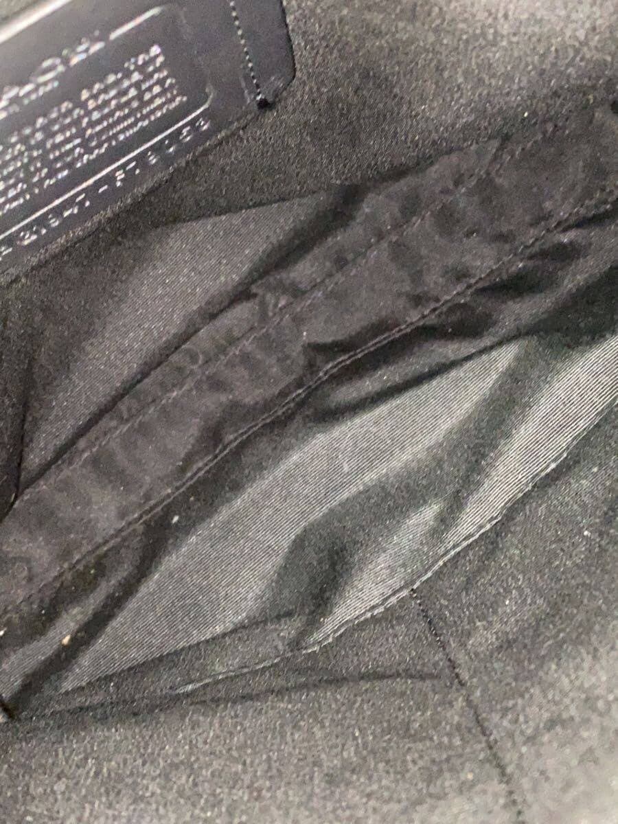 COACH shoulder bag Black All-over pattern F79053 Corner scuffs present 7